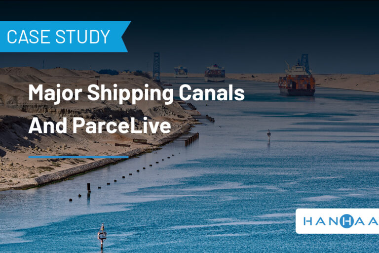 ParceLive case study Major Shipping Canals Tracking