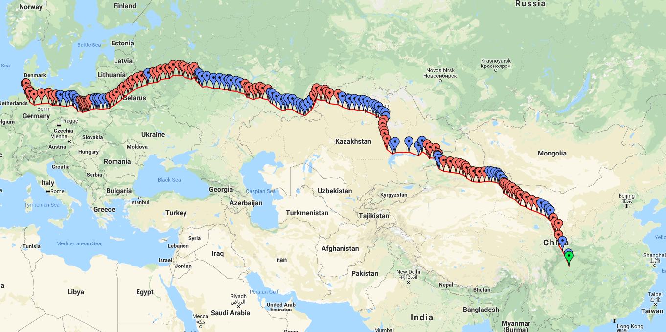 What Hanhaa’s ParceLive Data Can Tell Us About The ‘New’ Silk Road